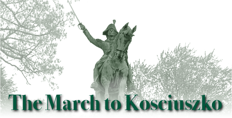 The march to Kosciuszko